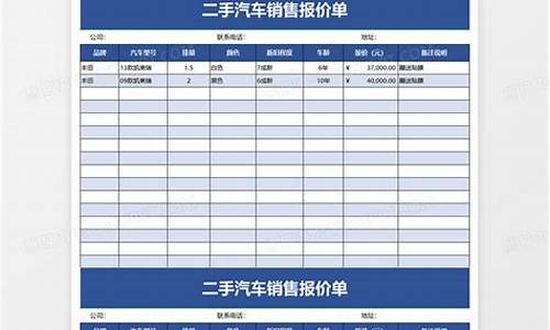 二手汽车报价江门_二手汽车报价江门店